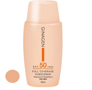 کرم ضد آفتاب رنگی مدل Full Coverage با spf 50 مناسب پوست چرب و مختلط حجم 50 میلی لیتر